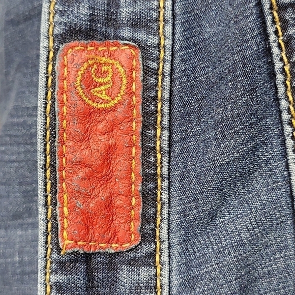 AG Adriano Goldschmeid The ELite Straight Leg Cobalt Wash Jeans Size 27 R - Picture 14 of 15